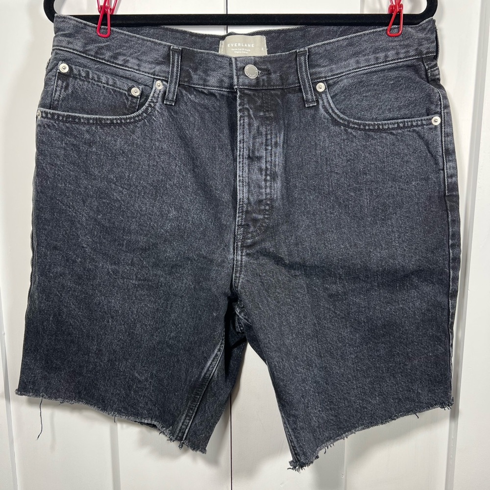 Everlane Denim Cut-Off Shorts – Organic Cotton – Size 34